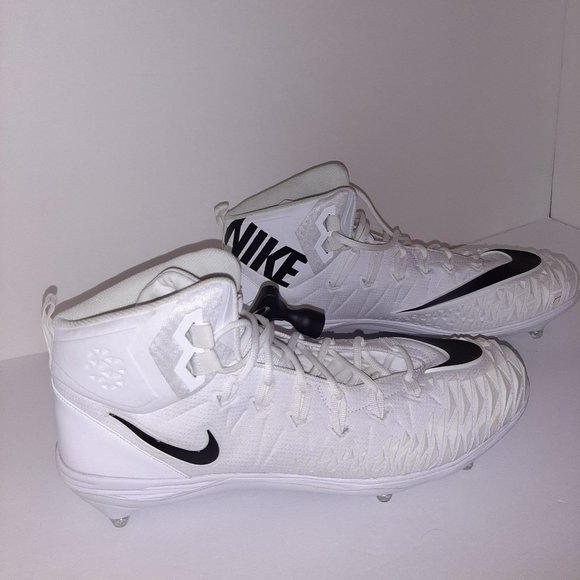 New Nike Force Savage US 18 EU 52.5 Mens Football Cleats Black and White main image 8